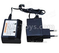 HG P408 Parts-Official charger and balance charger(Can charge 1 battery at the same time)-WE0021,HG P408 Kfor Parts,Military Vehicle HG P408 Humvee RTR Parts